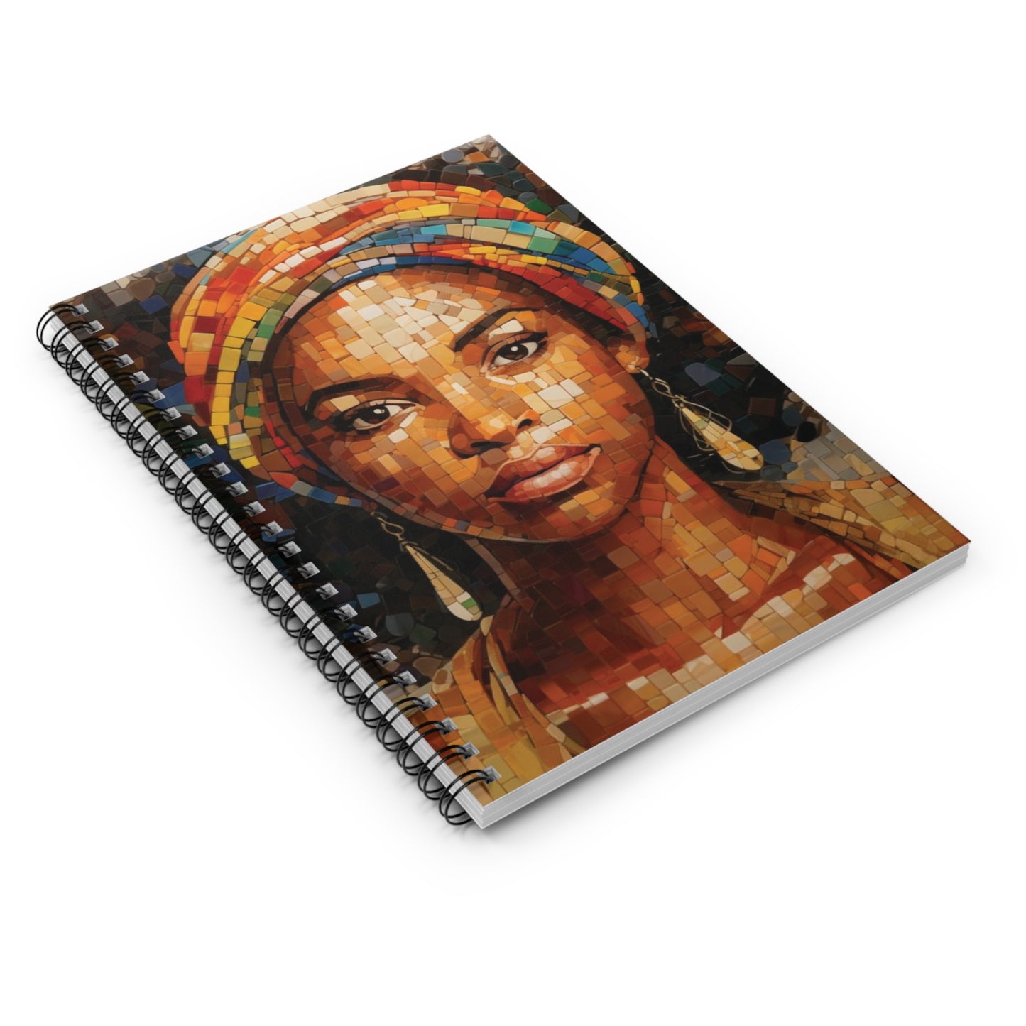 Mosiac Queen Spiral Notebook