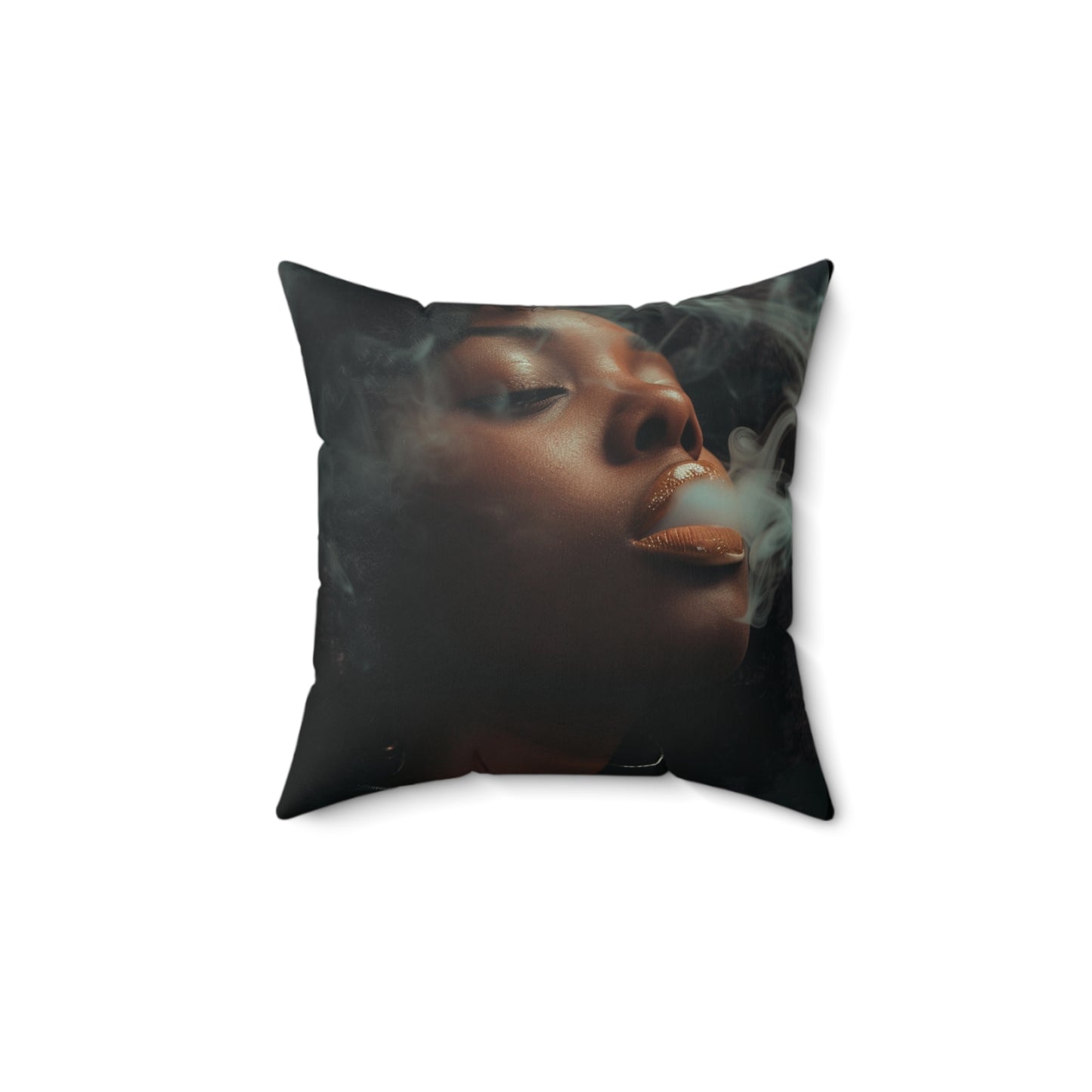 Put Some Smoke In The Air Spun Polyester Square Pillow