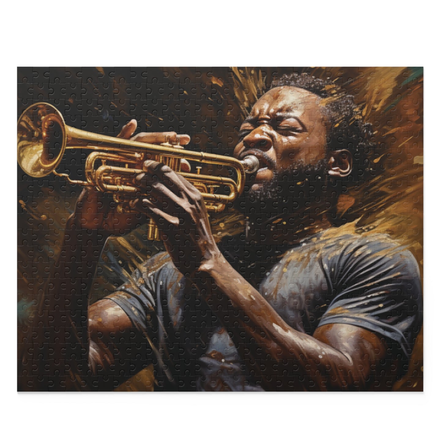 Jazzy Trumpeter Puzzle (120, 252, 500-Piece)