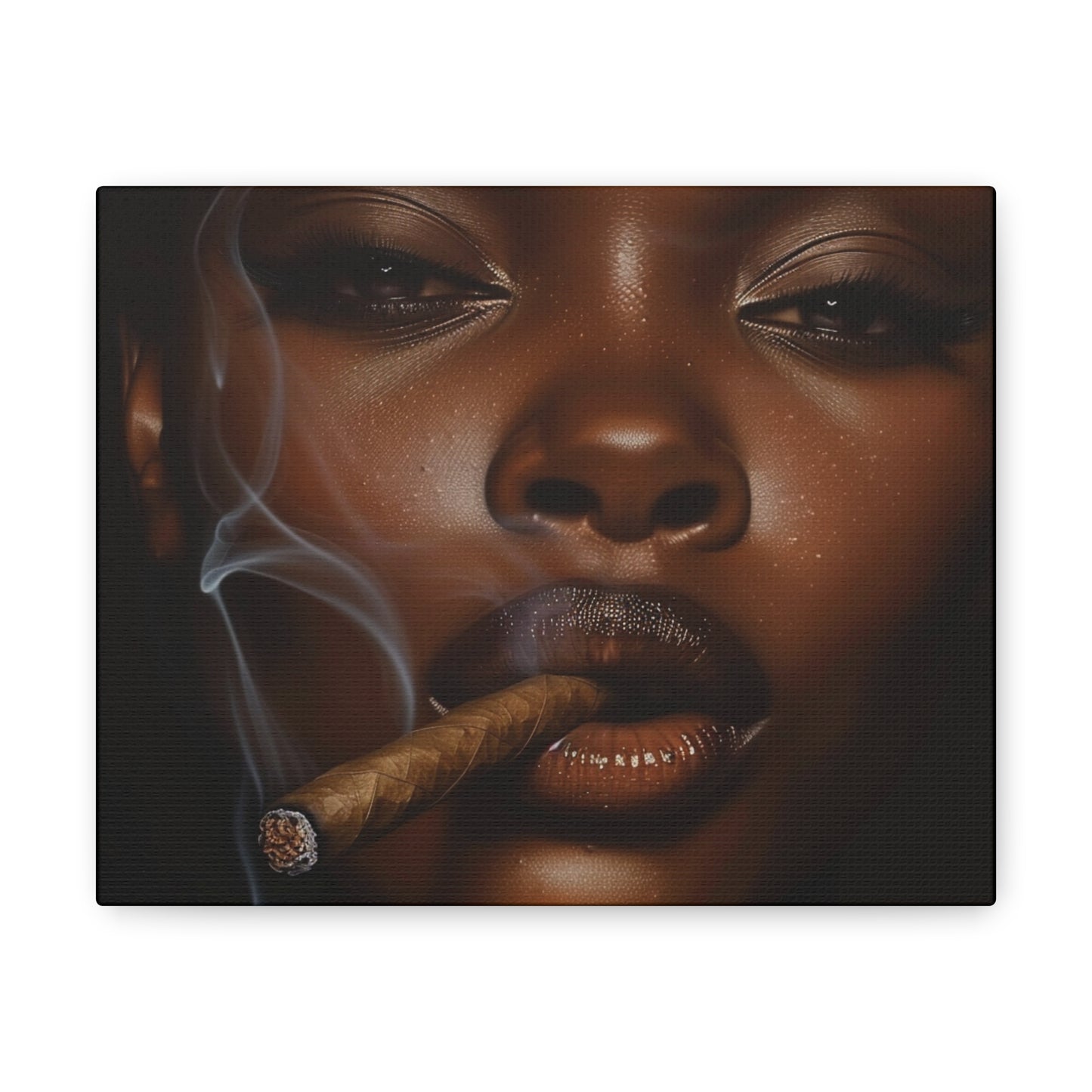 Put Some Smoke In The Air Canvas Wrap