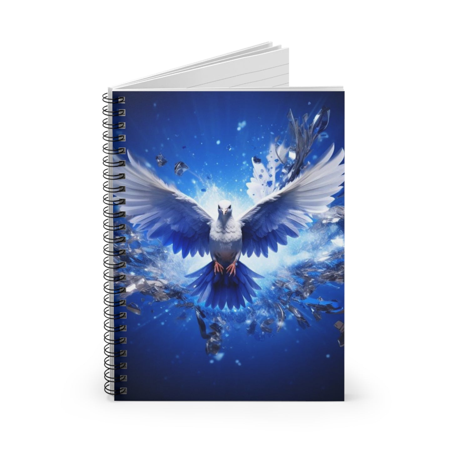 Soaring Dove Spiral Notebook - Ruled Line