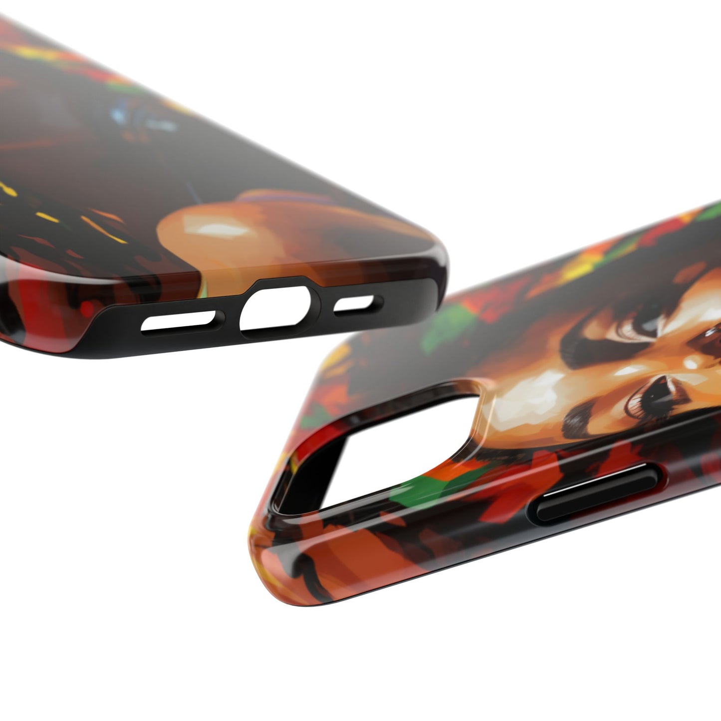 Beautiful Black Rasta Diva Tough Phone Case