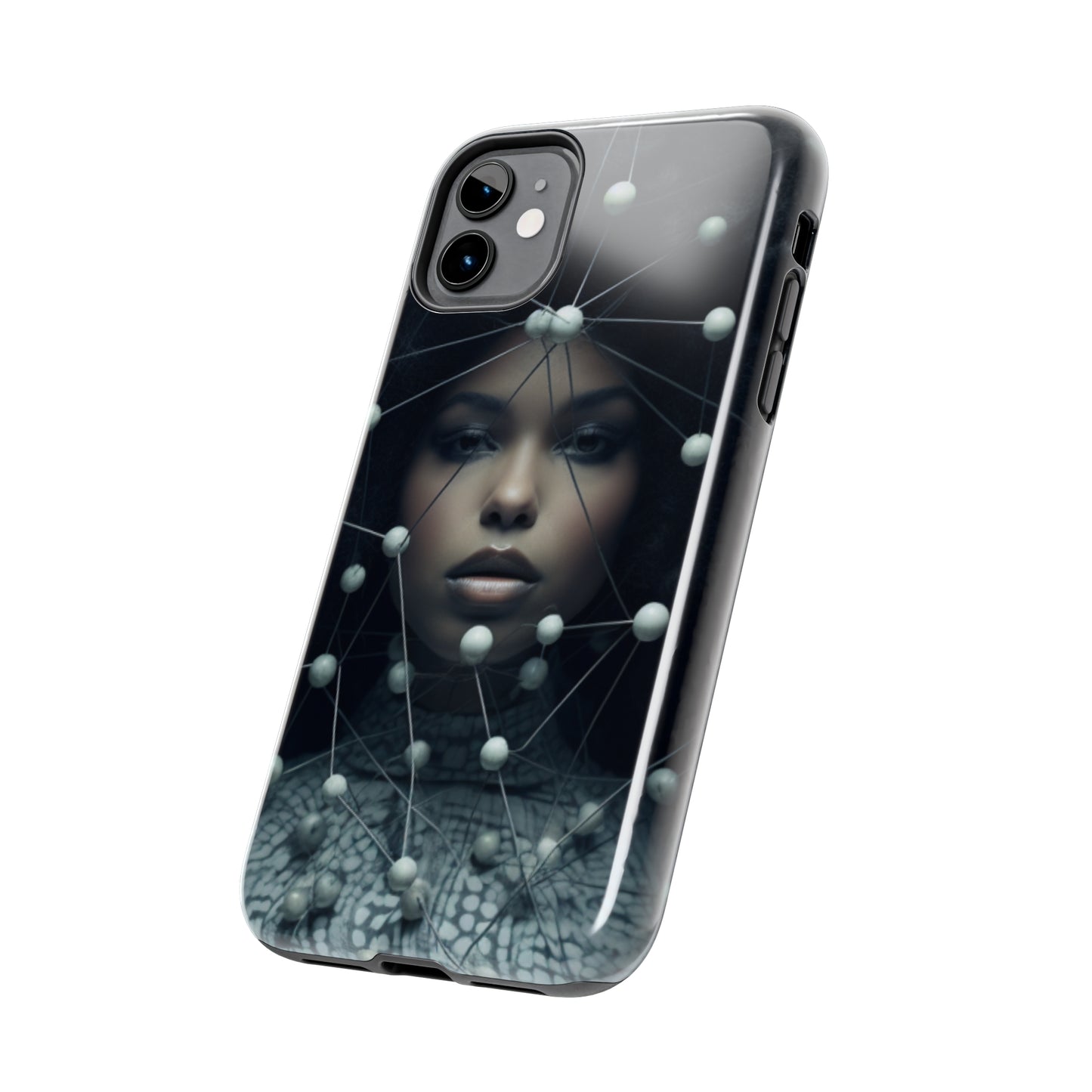 Futuristic Warrior Queen Tough Case For iPhone