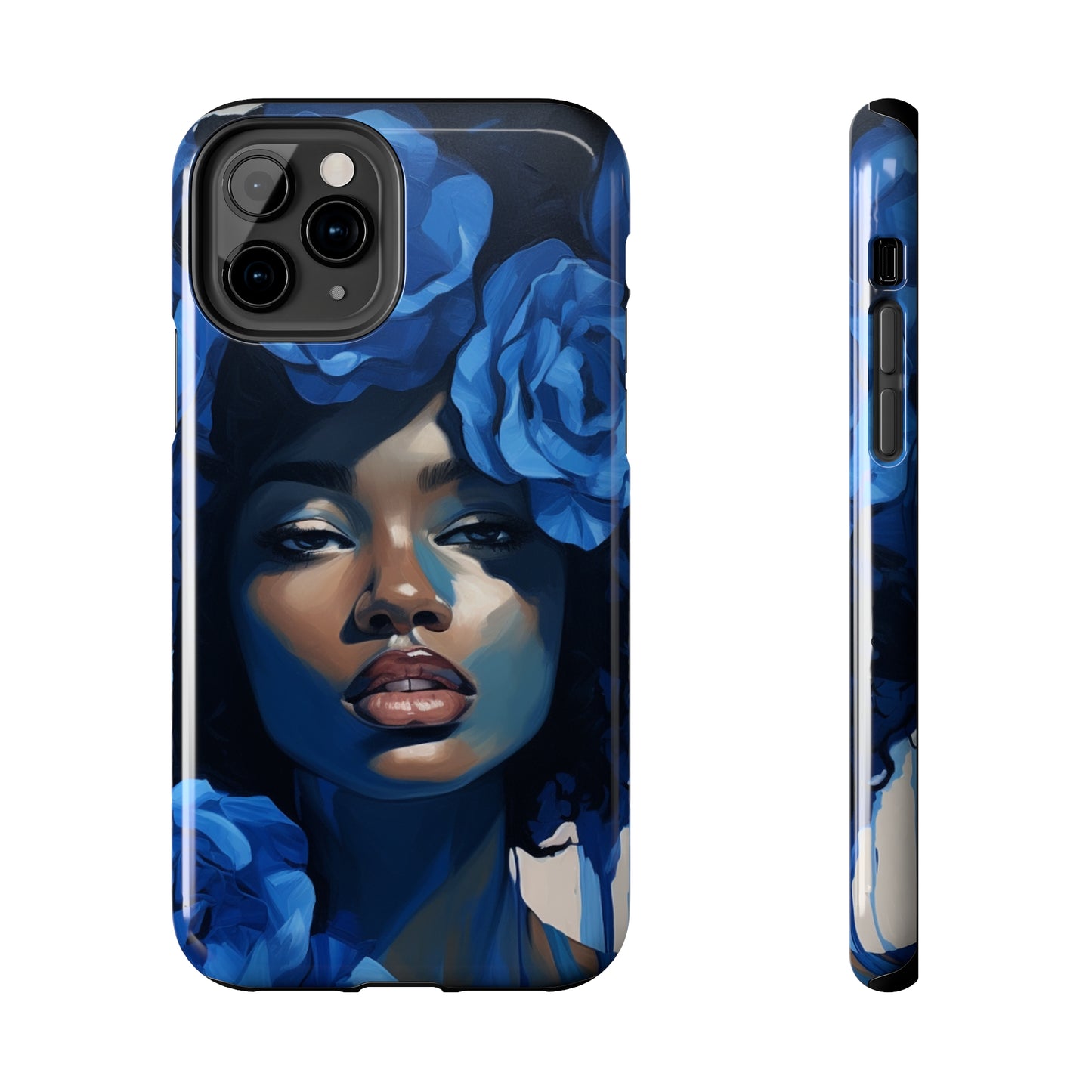 Blue Roses Tough Case For iPhone