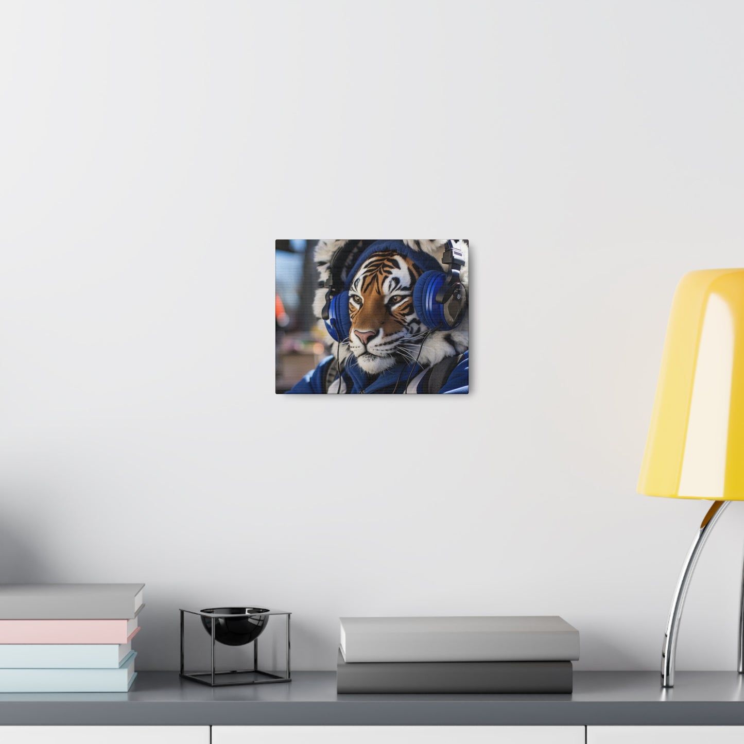 Chillin' Tiger Canvas Wrap