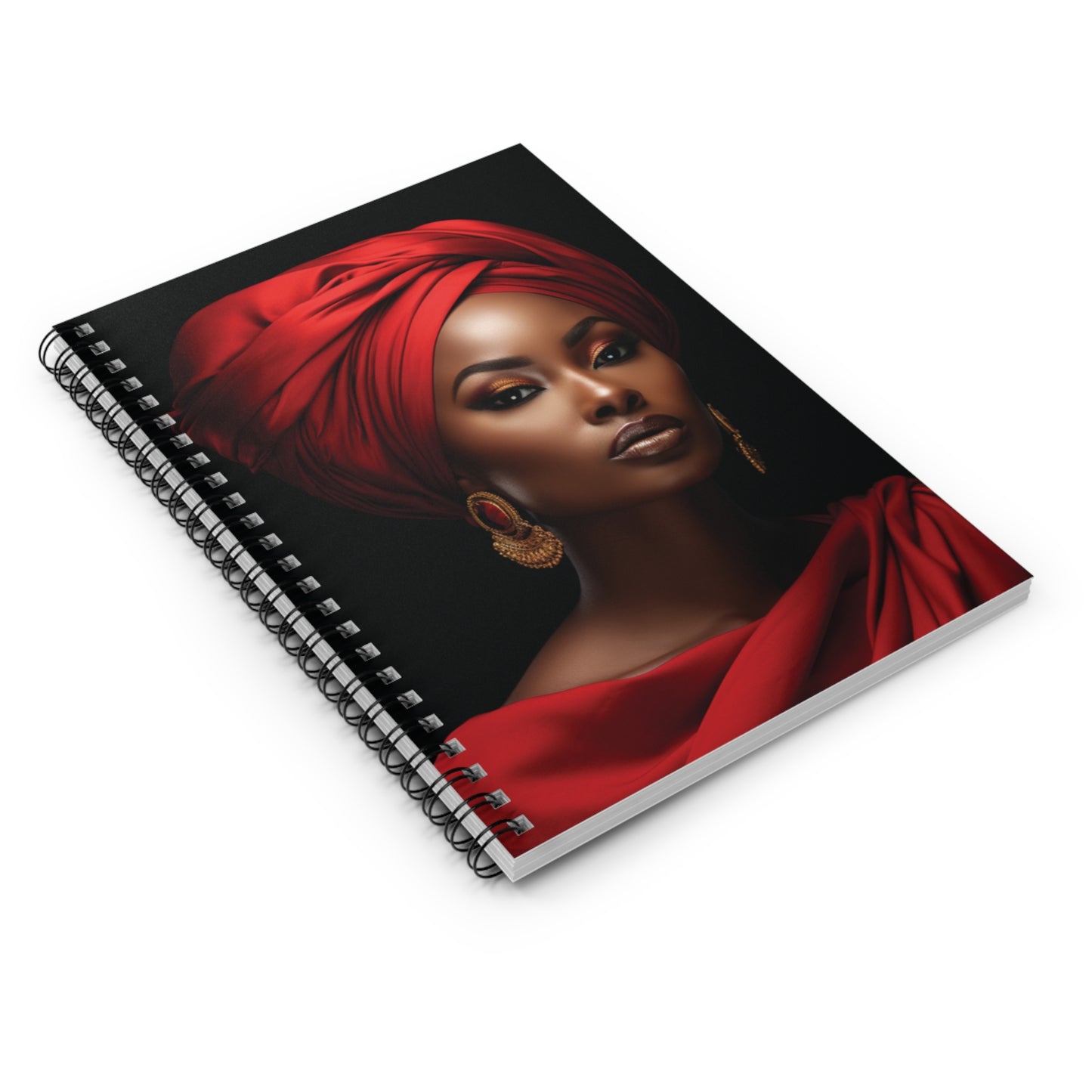 Courageous Queen Spiral Notebook