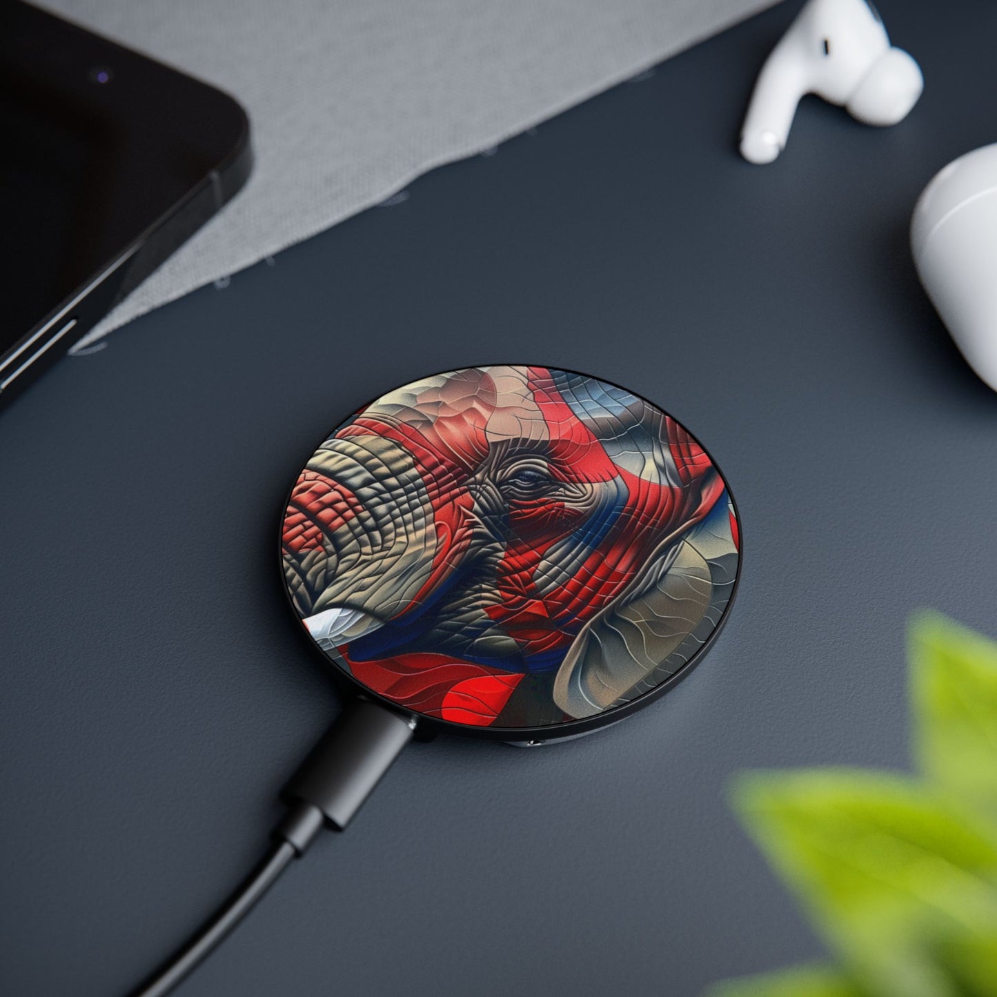 Red Elephant Magnetic Induction Charger