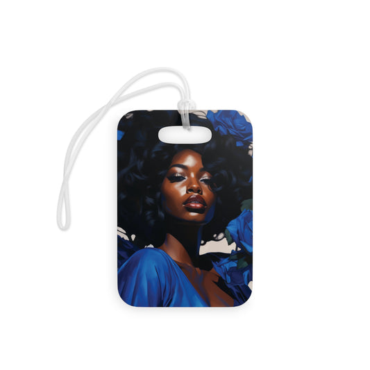 Serenity in Sapphire Luggage Tag