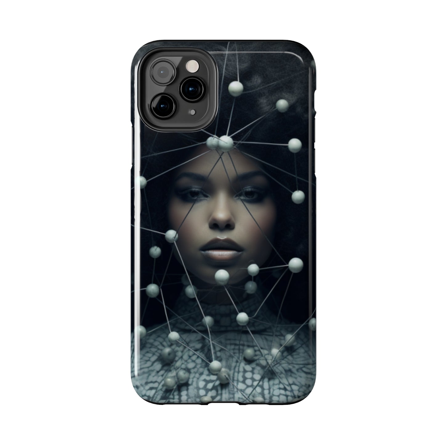 Futuristic Warrior Queen Tough Case For iPhone