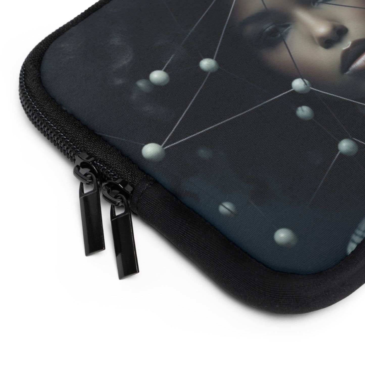 Futuristic Warrior Queen Laptop Sleeve