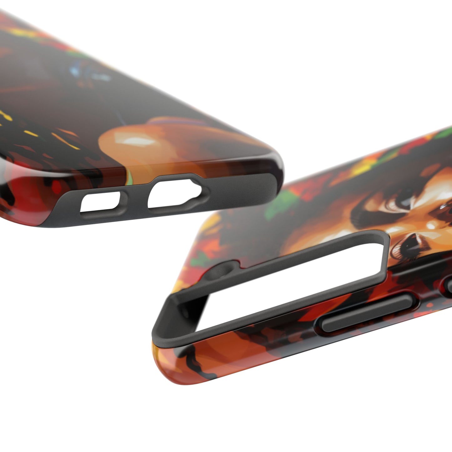 Beautiful Black Rasta Diva Tough Phone Case