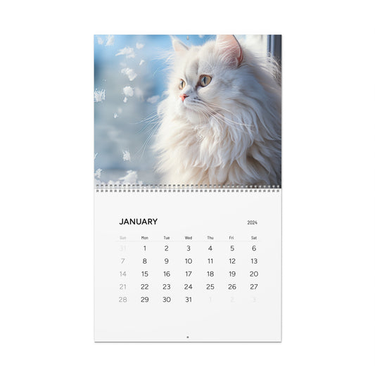 Cats Wall Calendar (2024) | Pet Calendar | Cats | Pets