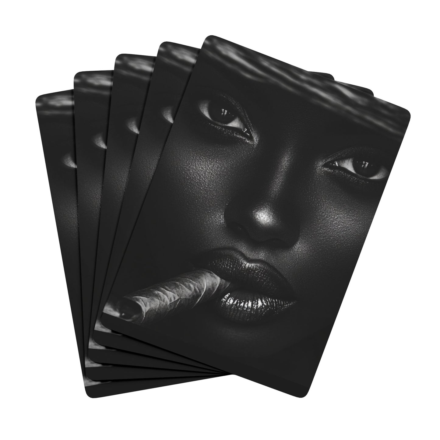 Sassy Smoke Playing Cards - Stylish Design for Card Games