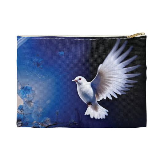 Doves Accessory Pouch - Cosmetic Bag/Pencil Case