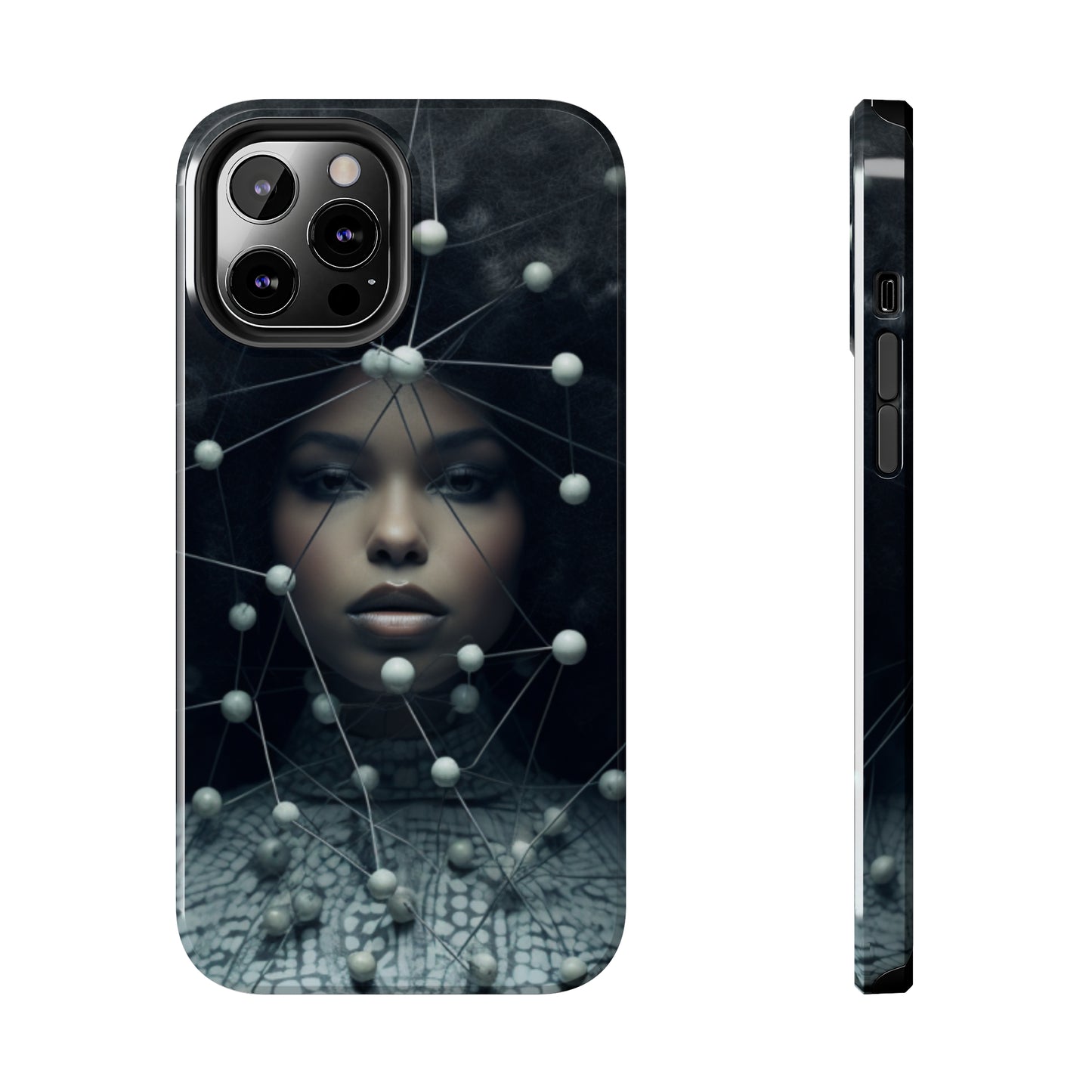 Futuristic Warrior Queen Tough Case For iPhone