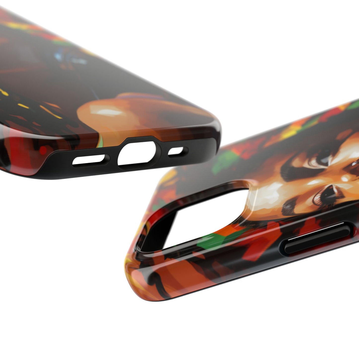 Beautiful Black Rasta Diva Tough Phone Case