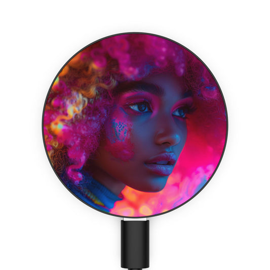 Colorful Fro Magnetic Induction Charger