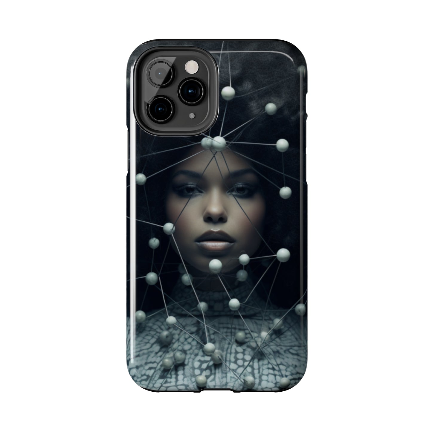 Futuristic Warrior Queen Tough Case For iPhone