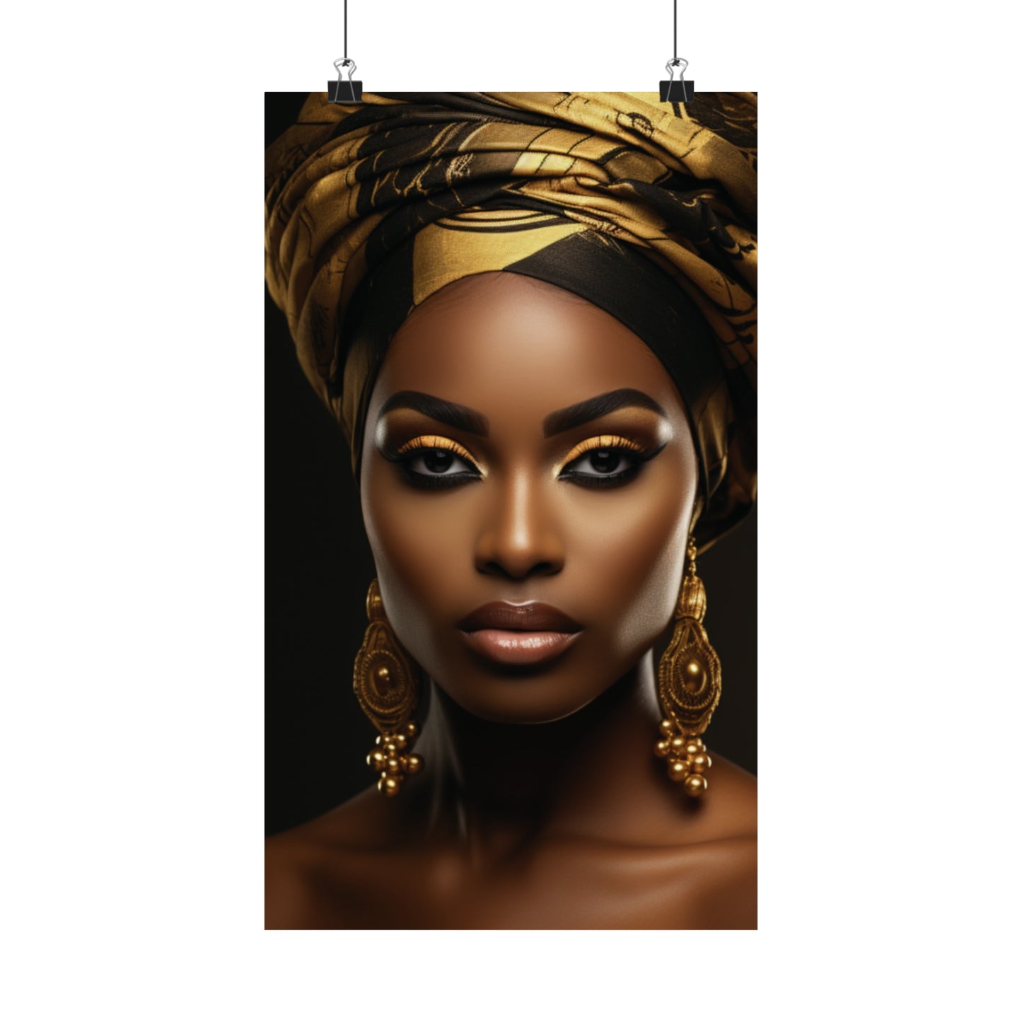 Ebony Expressions Vertical Poster