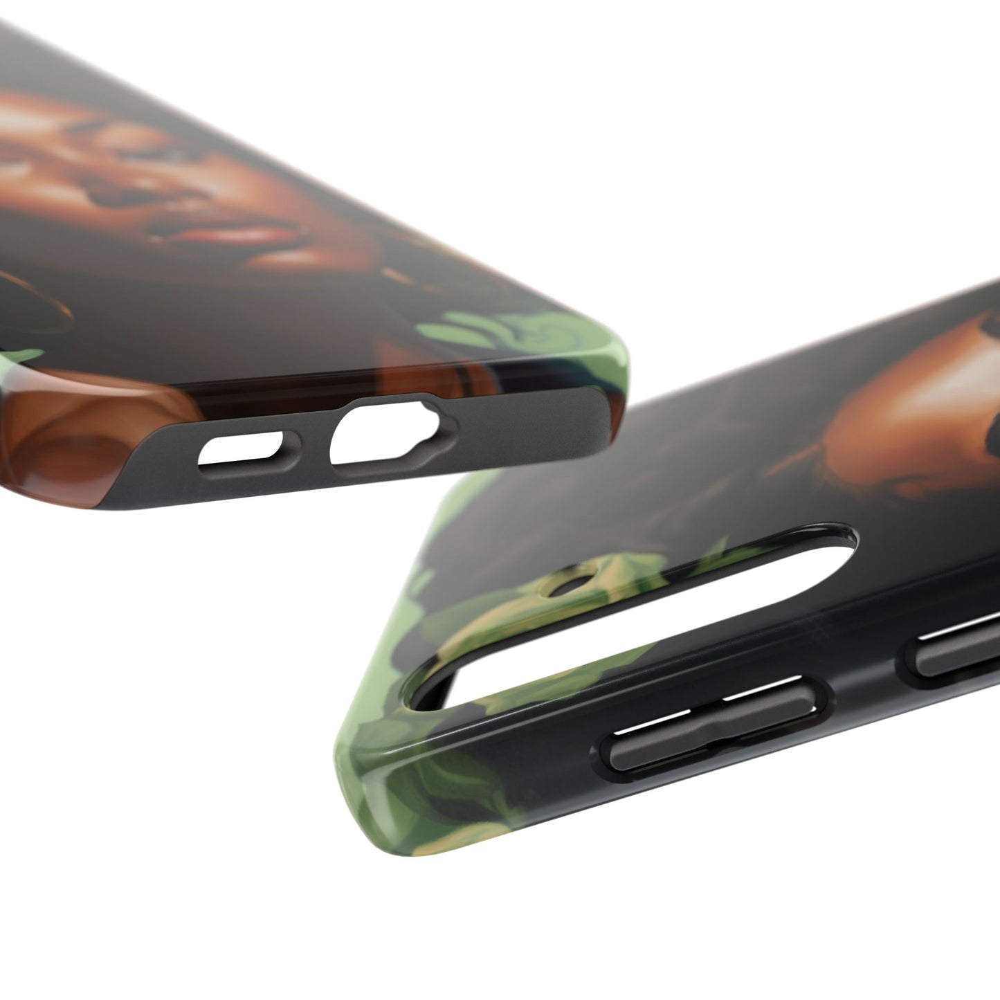 Emerald Elegance Tough Phone Case