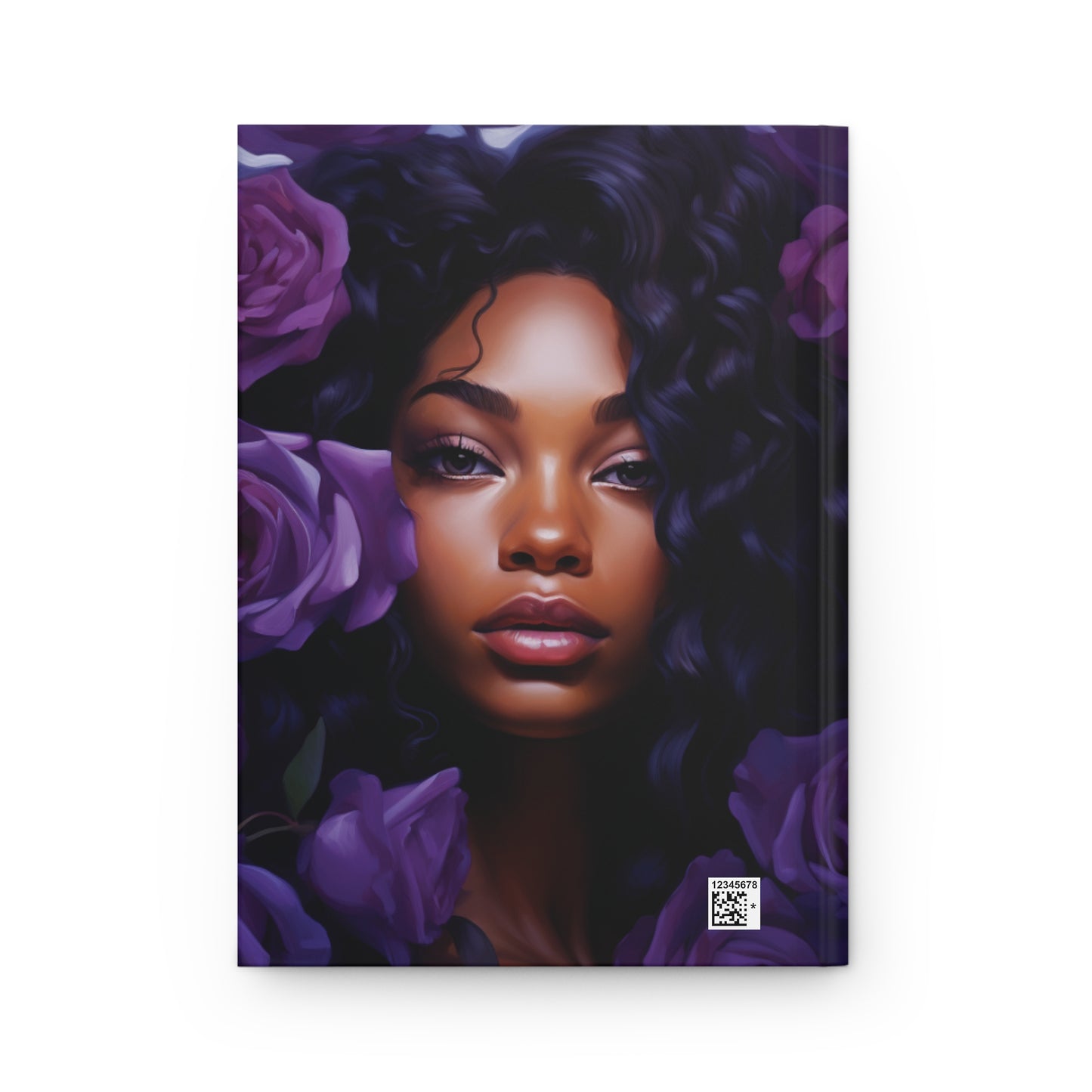 Beautiful Black Woman Journal (Purple)