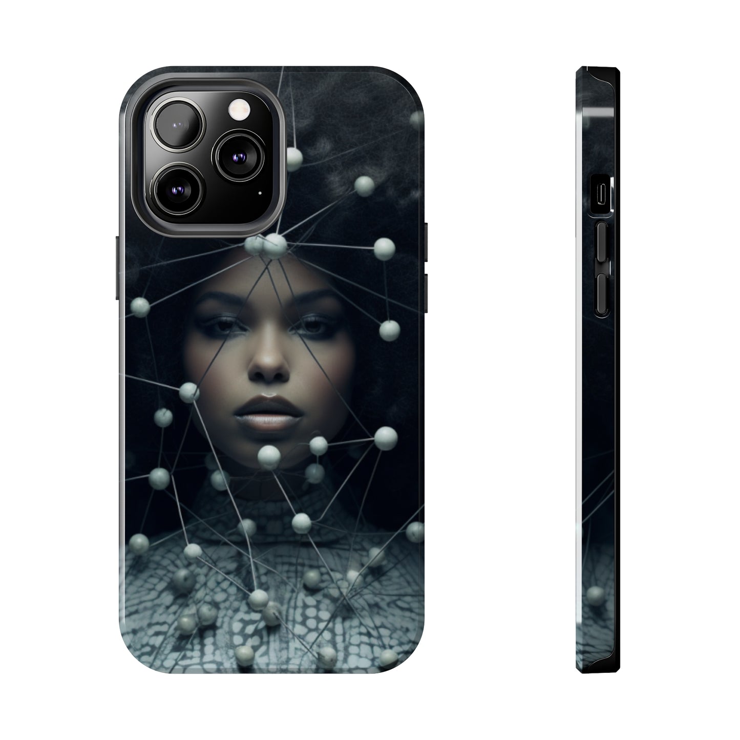 Futuristic Warrior Queen Tough Case For iPhone