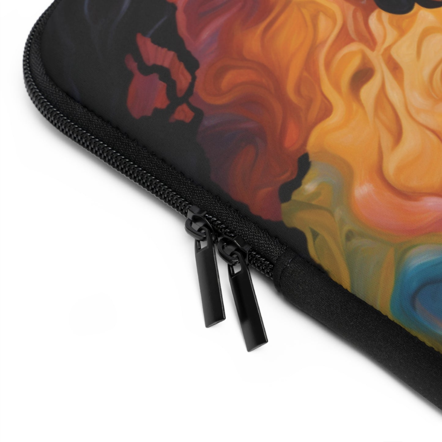 Colorful Black Queen Laptop Sleeve | Black Art | Black Woman Art | Black Woman