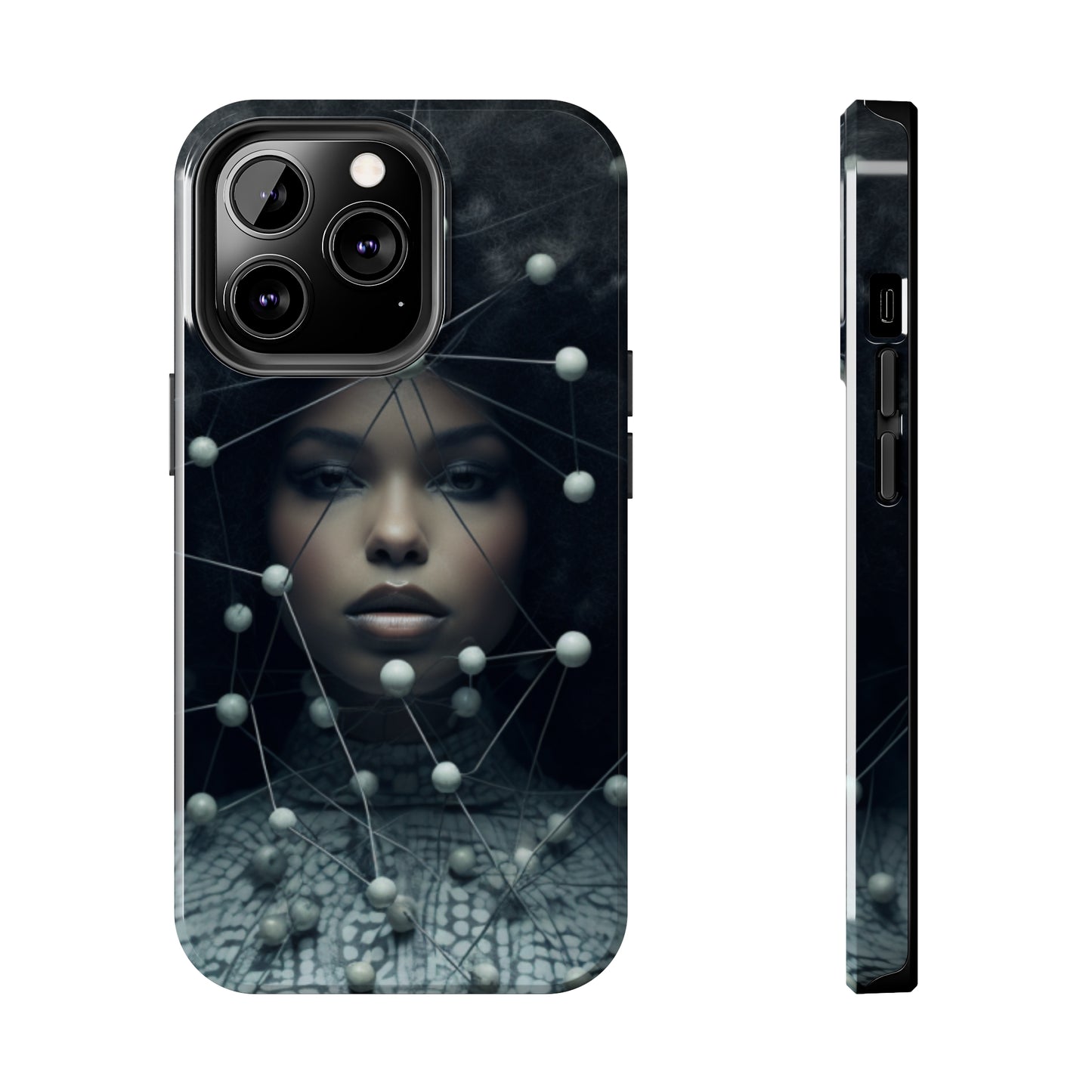 Futuristic Warrior Queen Tough Case For iPhone