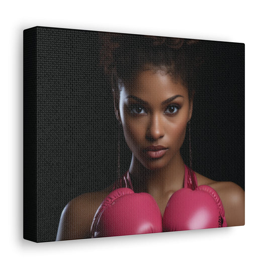 Breast Cancer Canvas Wrap