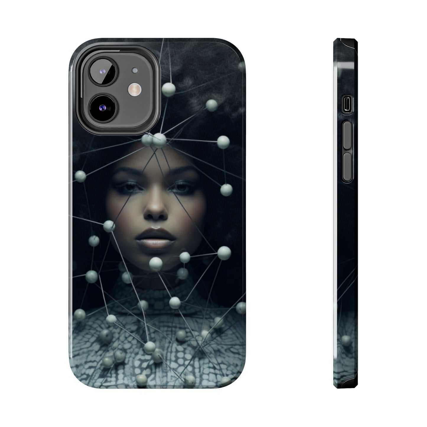 Futuristic Warrior Queen Tough Case For iPhone