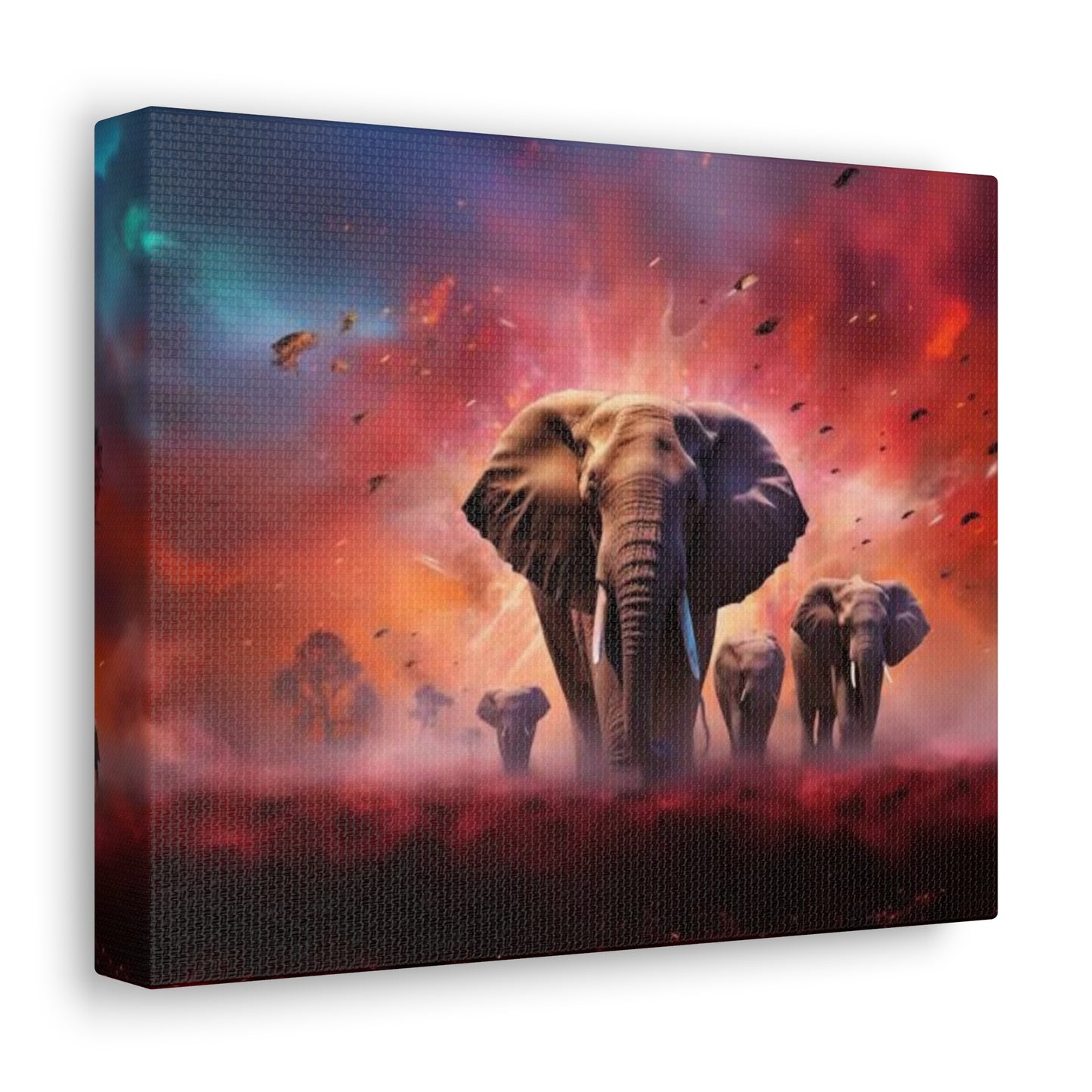 Elephant Parade Canvas Wrap