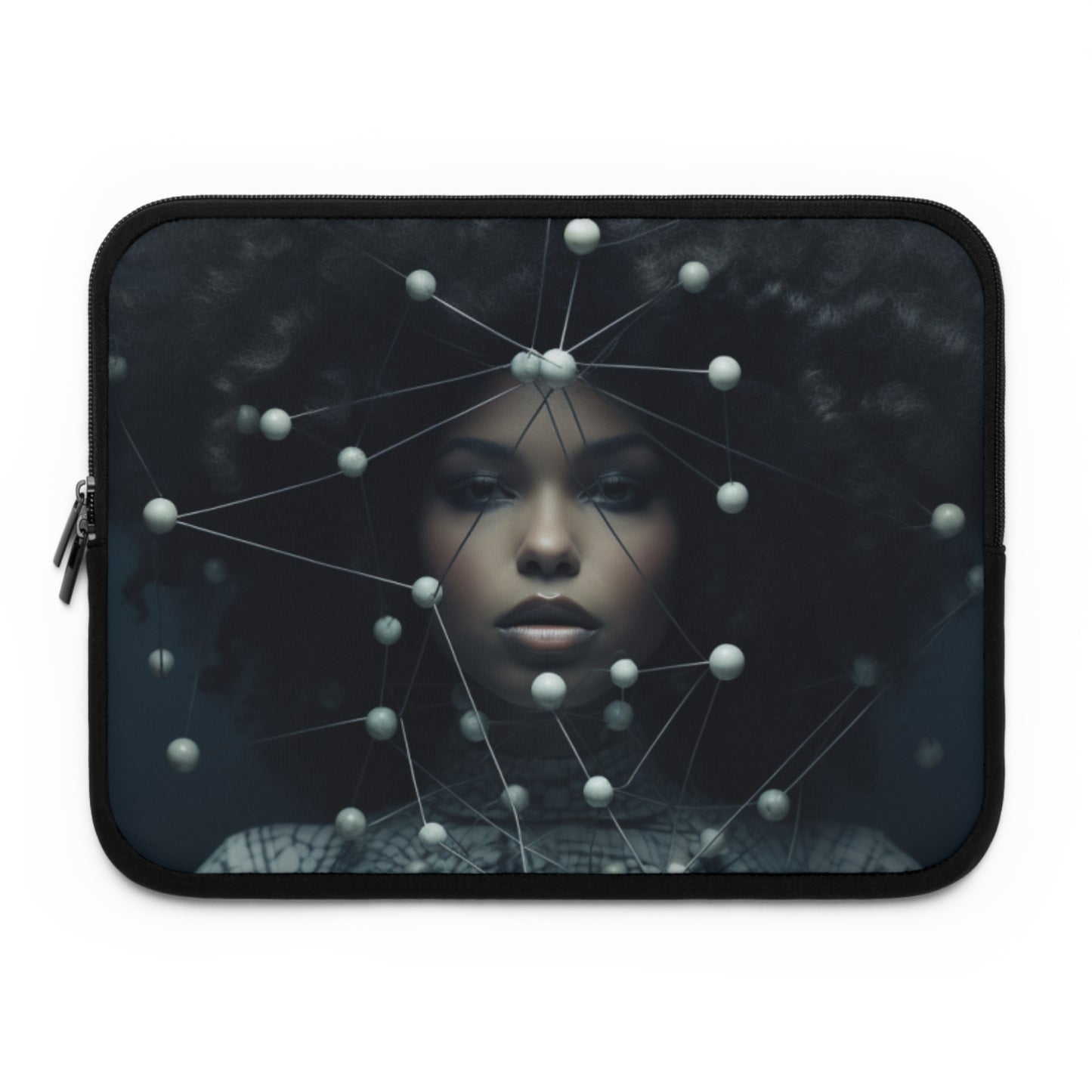 Futuristic Warrior Queen Laptop Sleeve