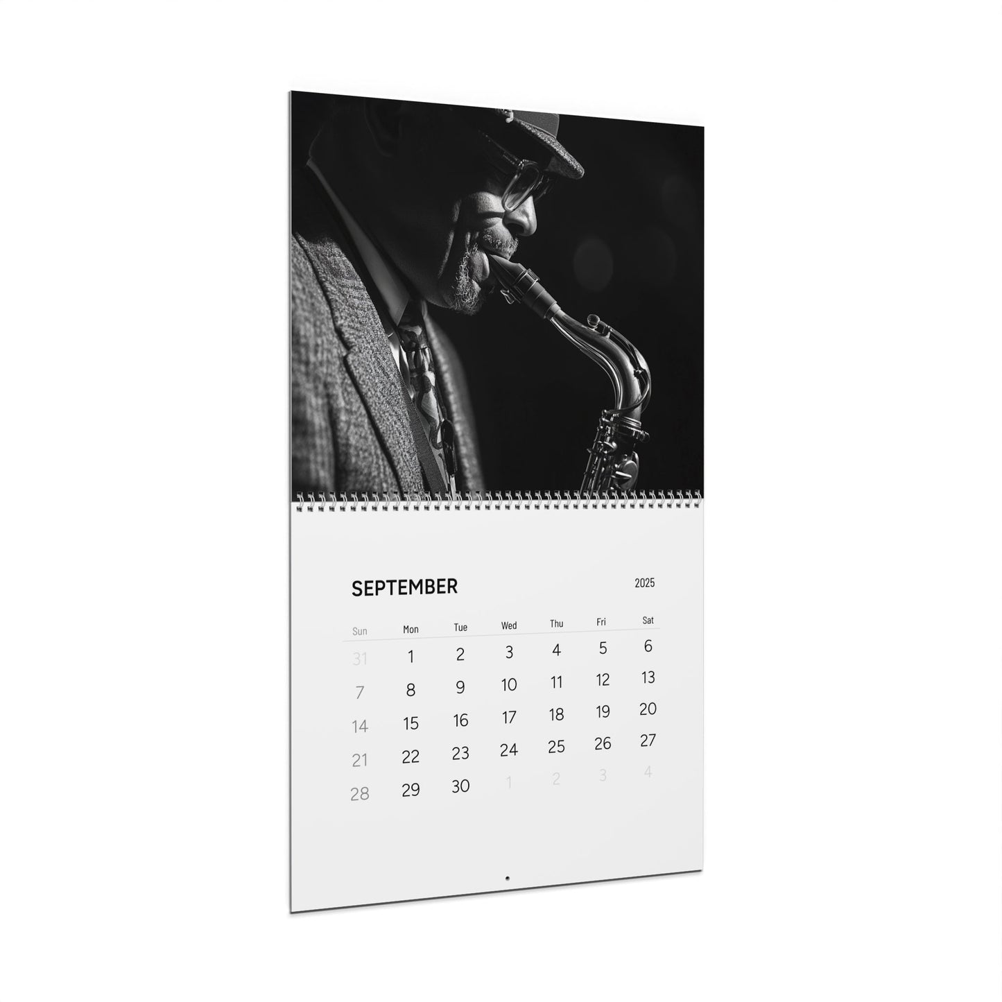 Jazz Wall Calendar (2025) | Jazz Calendar | Jazz | Black Art