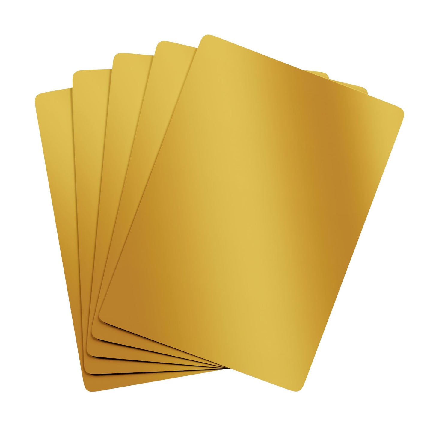 Gold Poker Playing Cards - Stylish Design for Card Games