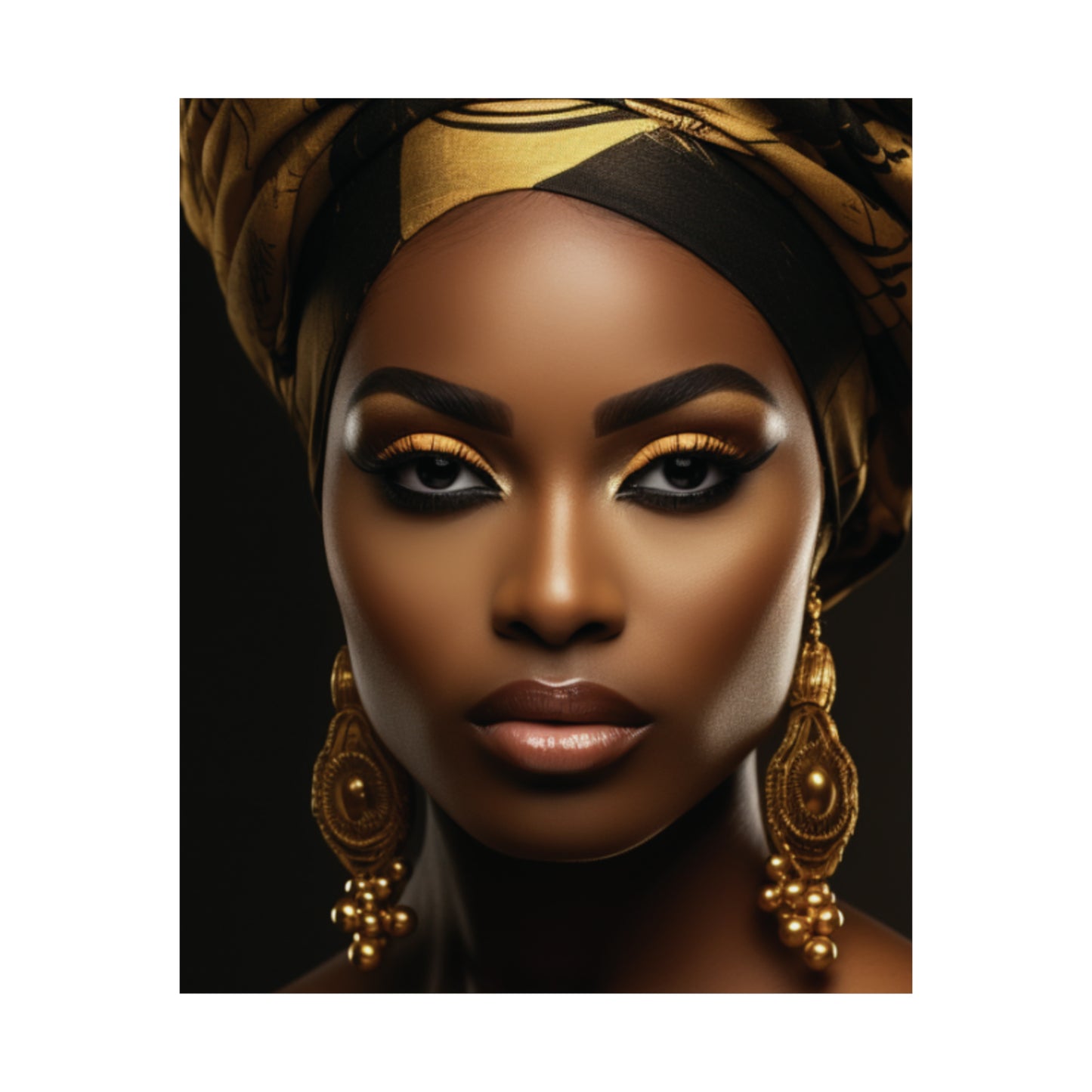 Ebony Expressions Vertical Poster