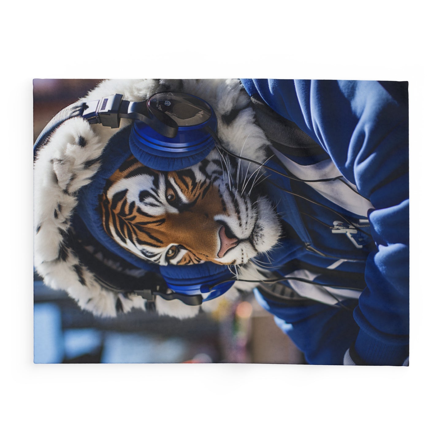 1912 Tiger Arctic Fleece Blanket