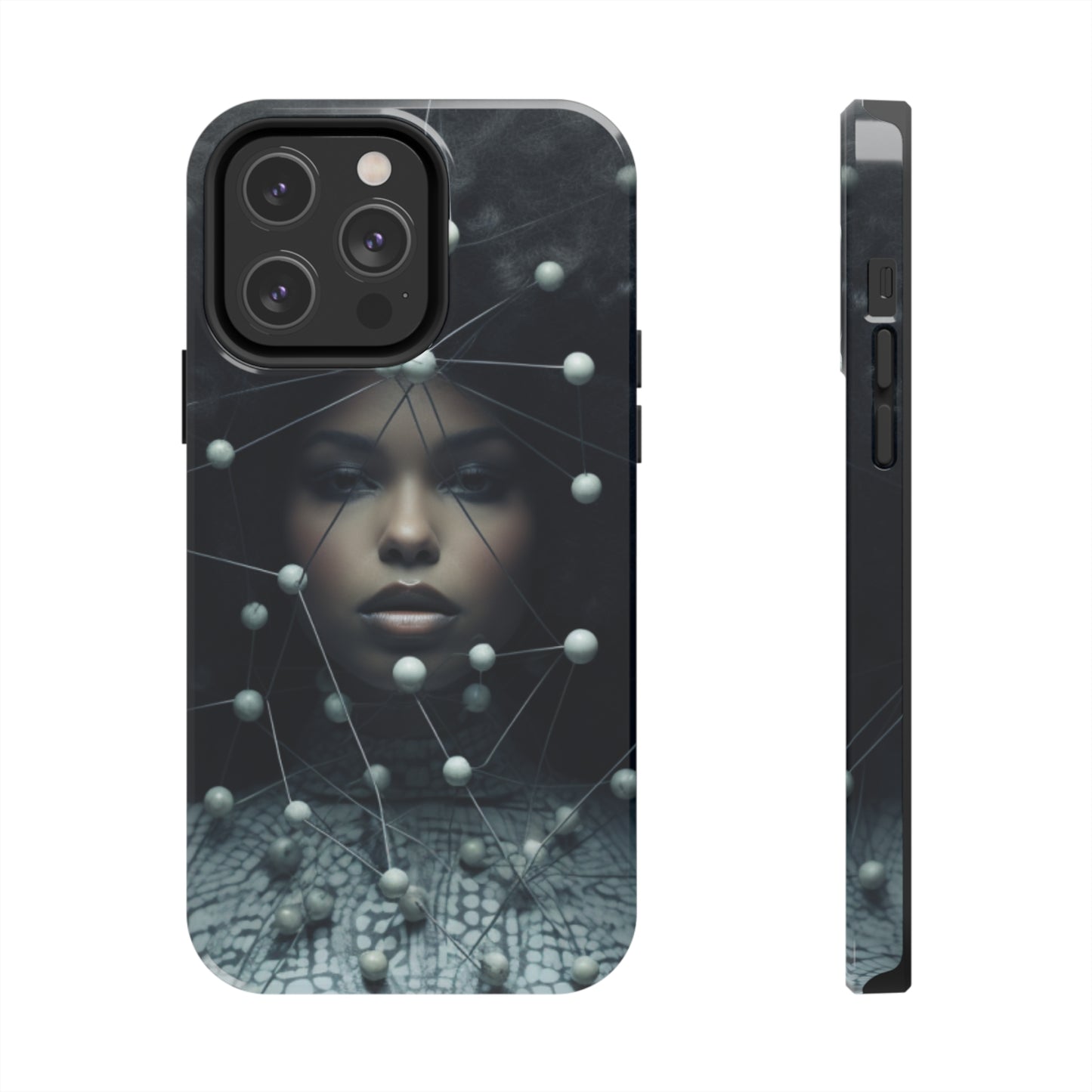 Futuristic Warrior Queen Tough Case For iPhone