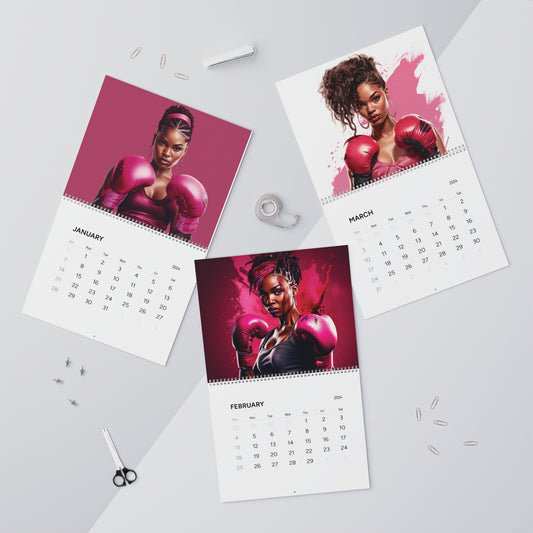 I'm A Survivor Wall Calendar (2024) | Breast Cancer | Black Women | Black Art