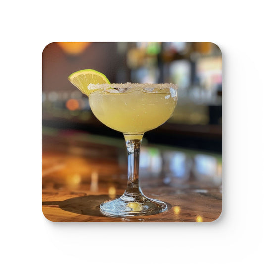 Top Shelf Margarita Corkwood Coaster Set of 4