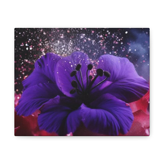 Violets Canvas Wrap