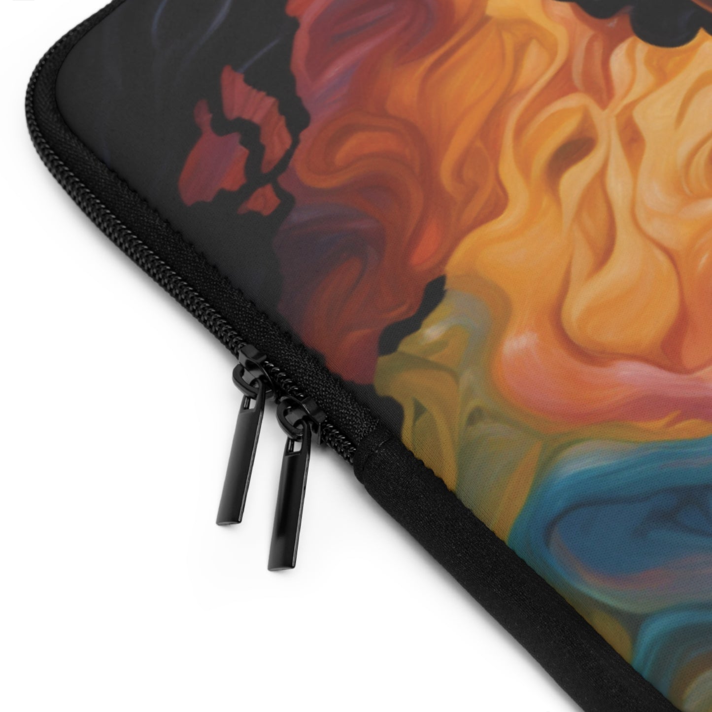 Colorful Black Queen Laptop Sleeve | Black Art | Black Woman Art | Black Woman