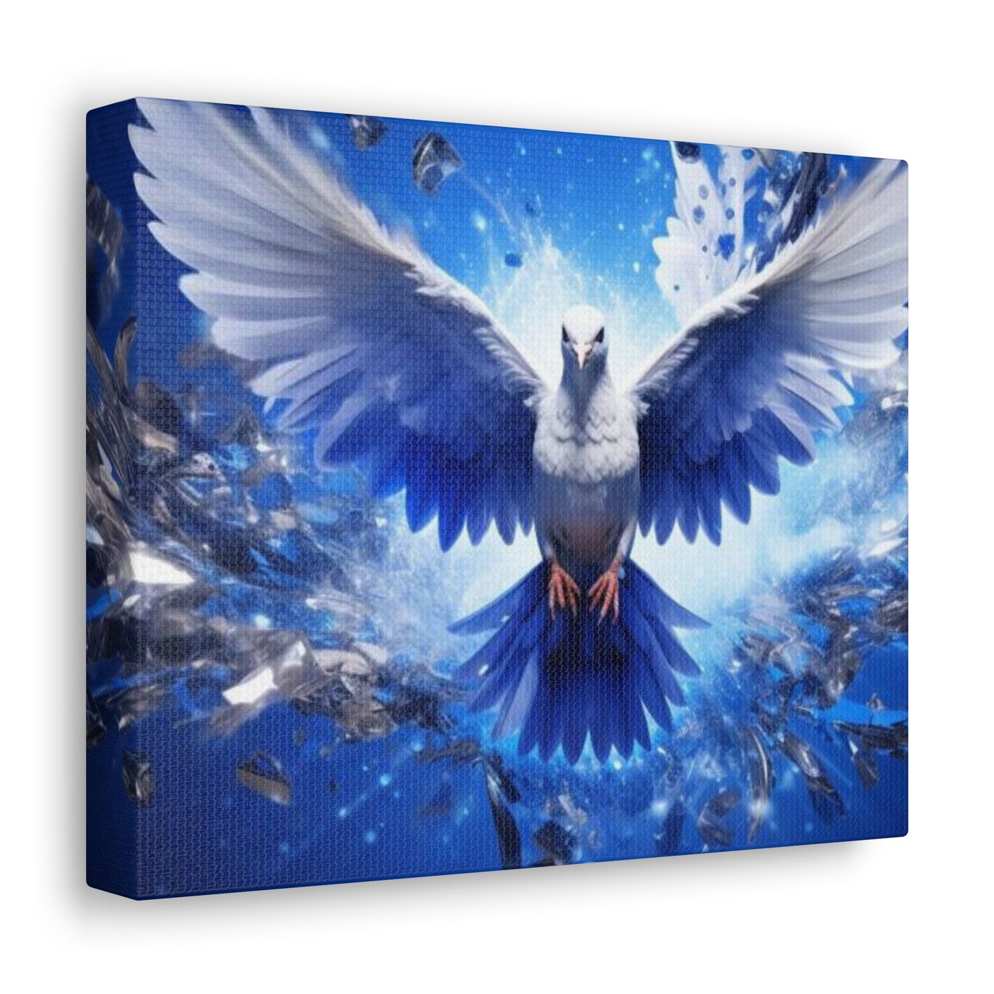 Soaring Dove Canvas Wrap