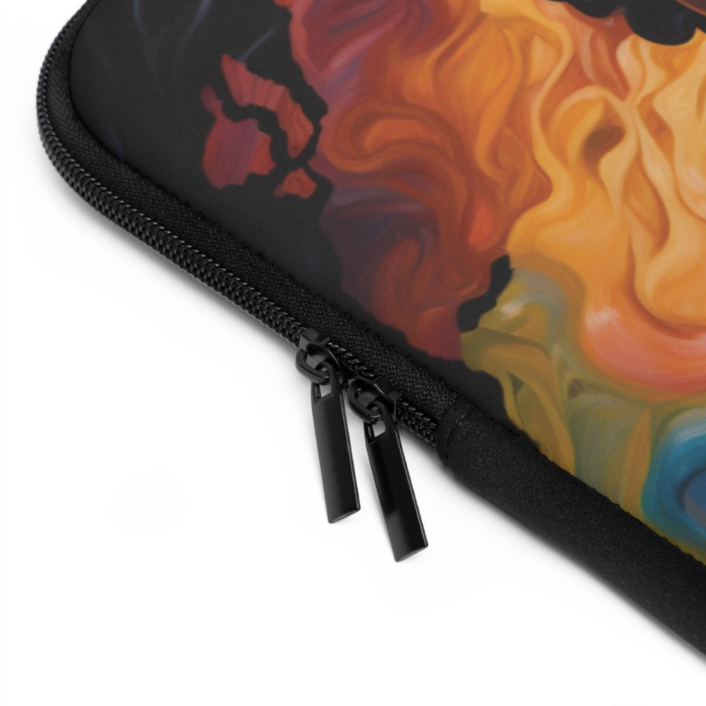 Colorful Black Queen Laptop Sleeve | Black Art | Black Woman Art | Black Woman