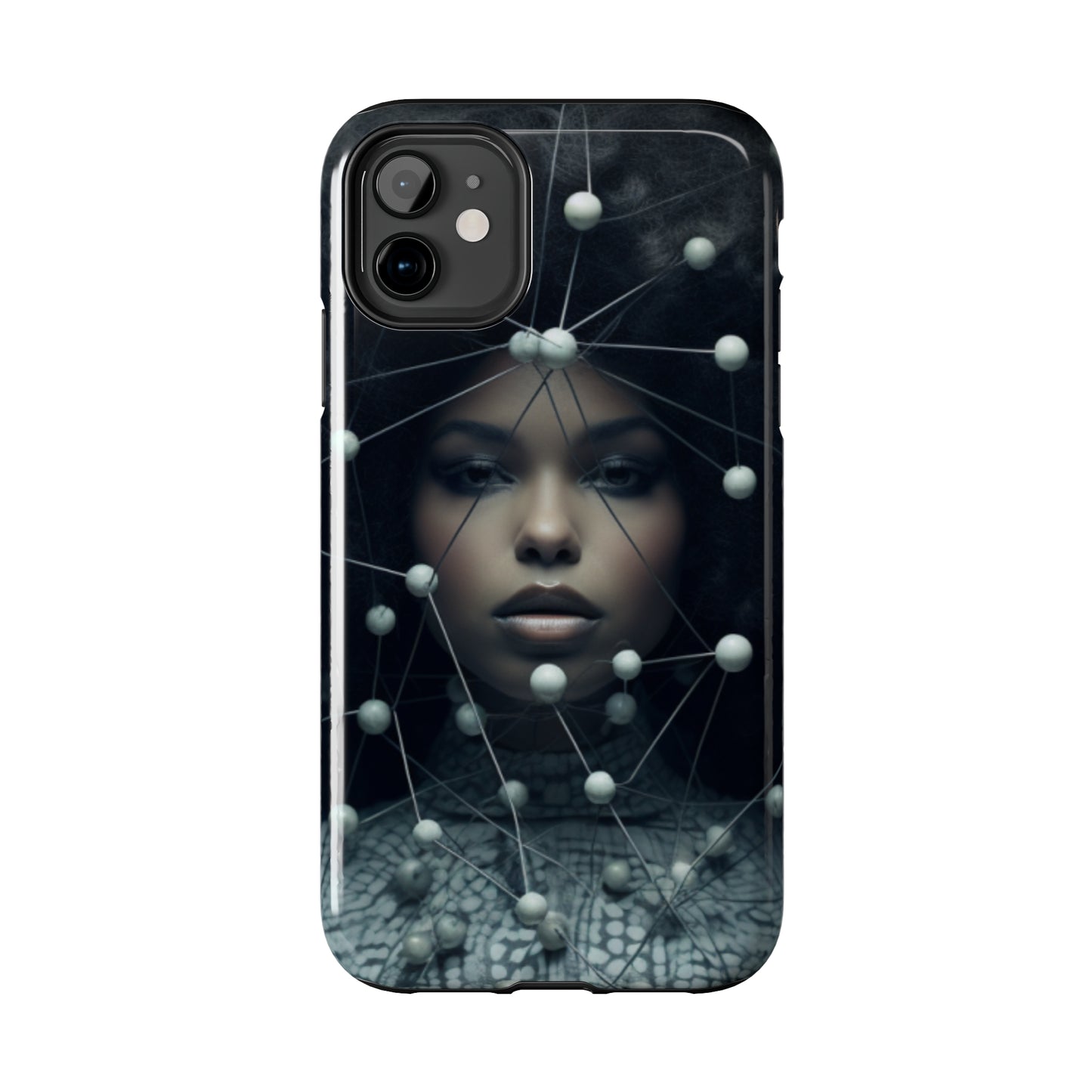 Futuristic Warrior Queen Tough Case For iPhone