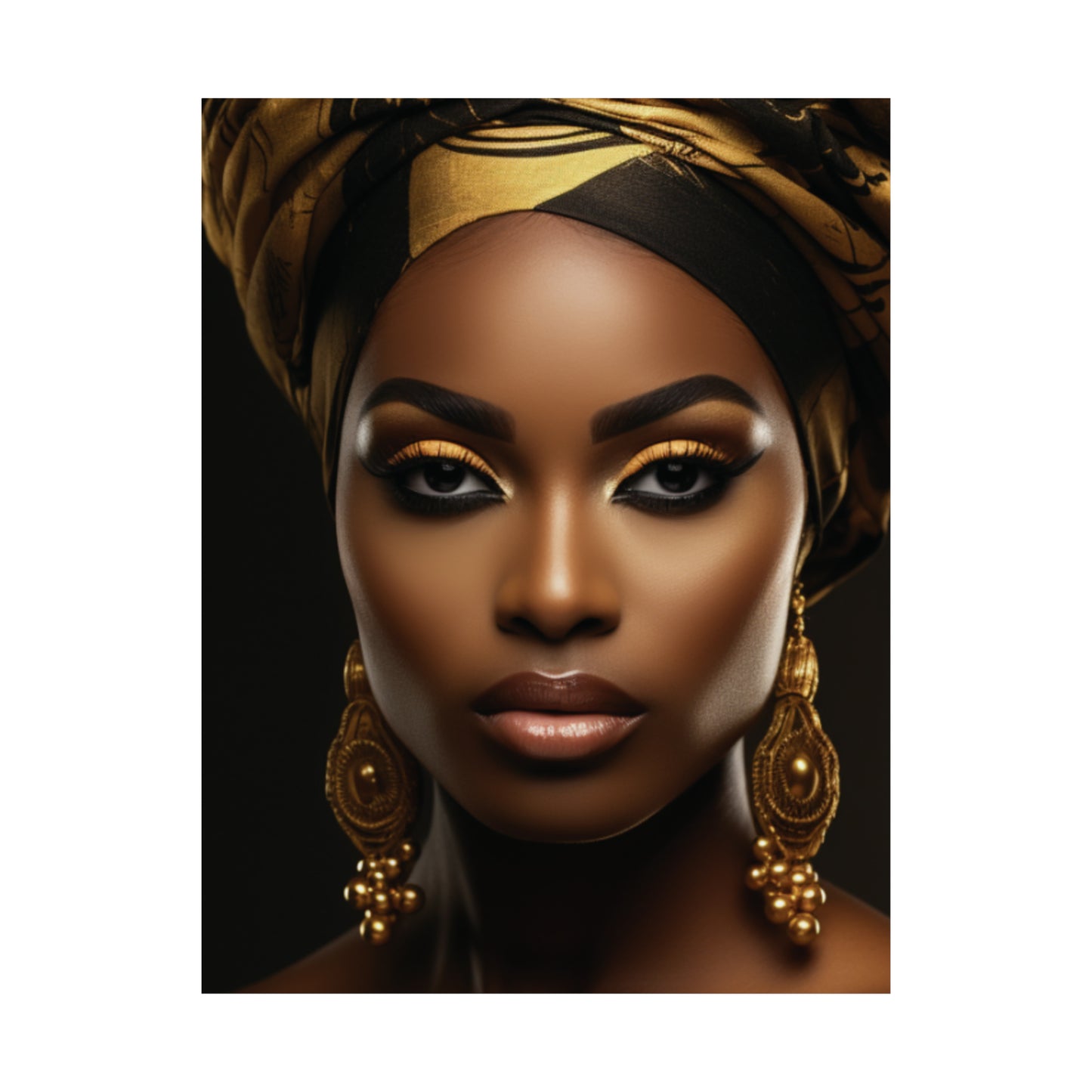 Ebony Expressions Vertical Poster