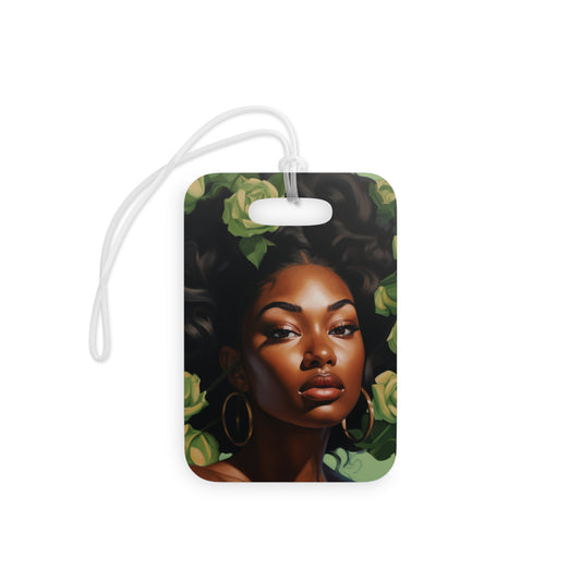 Emerald Elegance Luggage Tag