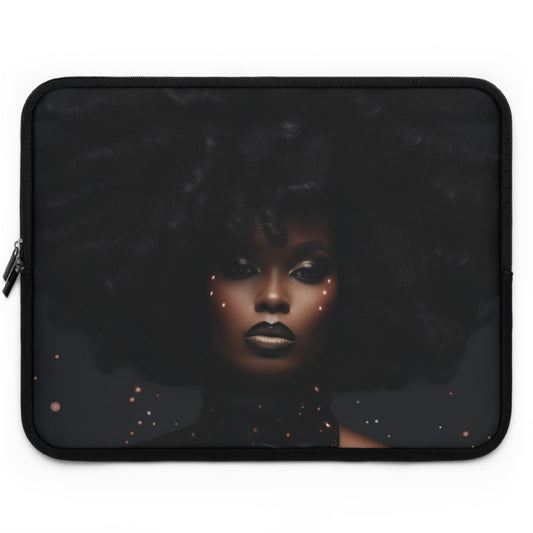 Futuristic Radiant Queen Laptop Sleeve