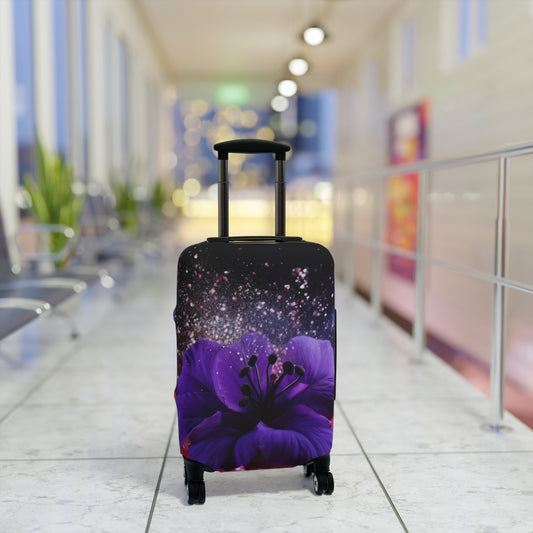 Violets Luggage Cover