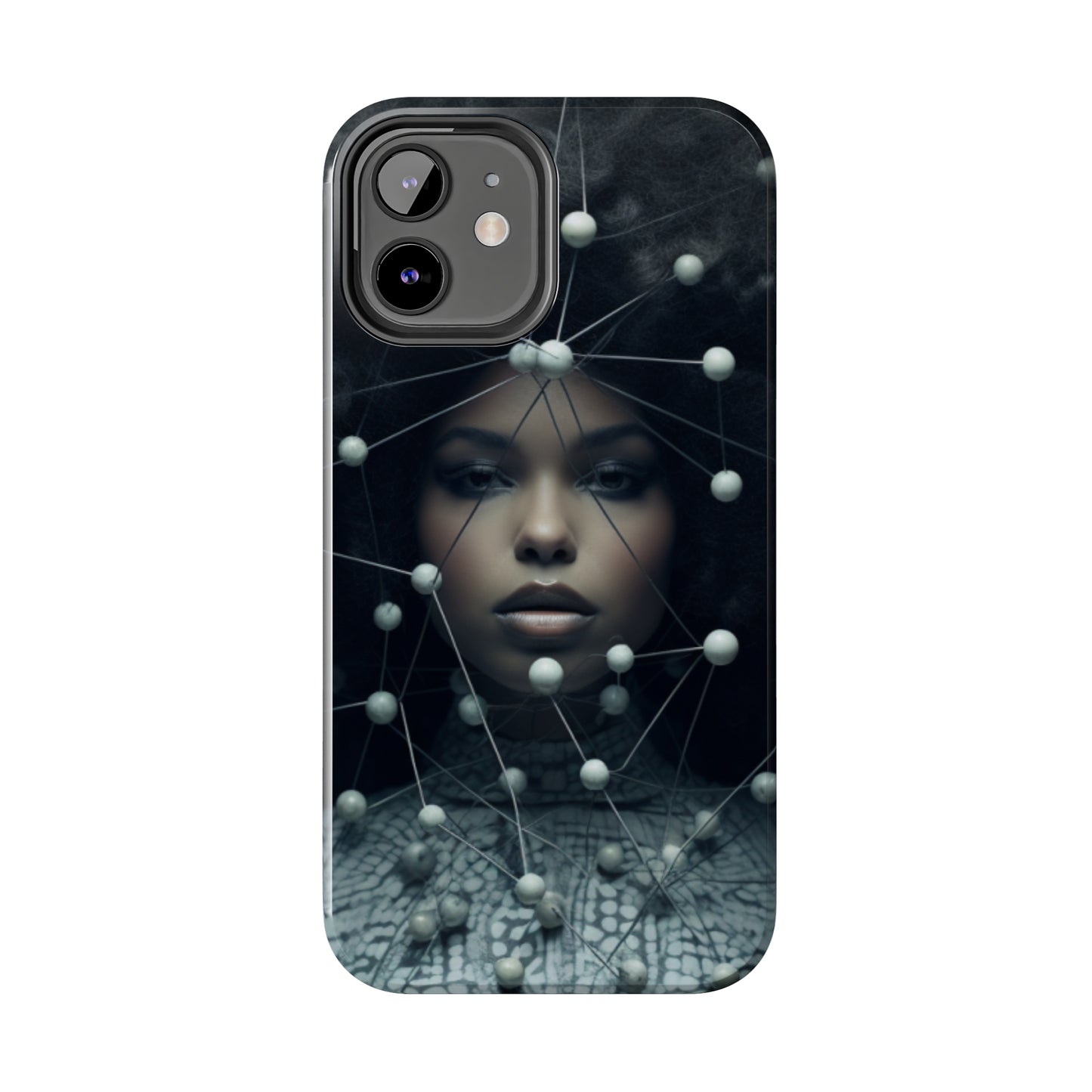 Futuristic Warrior Queen Tough Case For iPhone