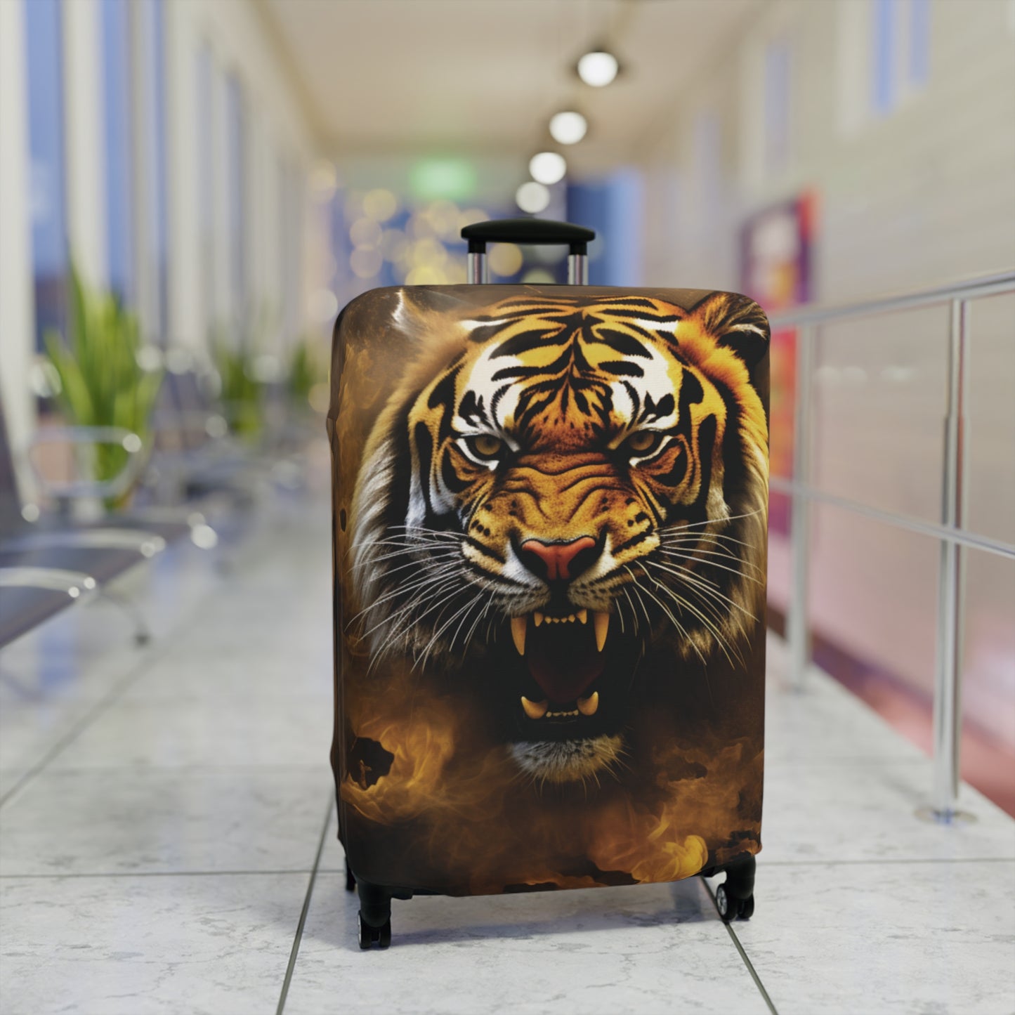 1901 Tiger Luggage Cover